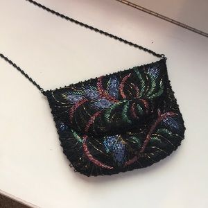 Beaded crossover bag. OFFERS SO WELCOME